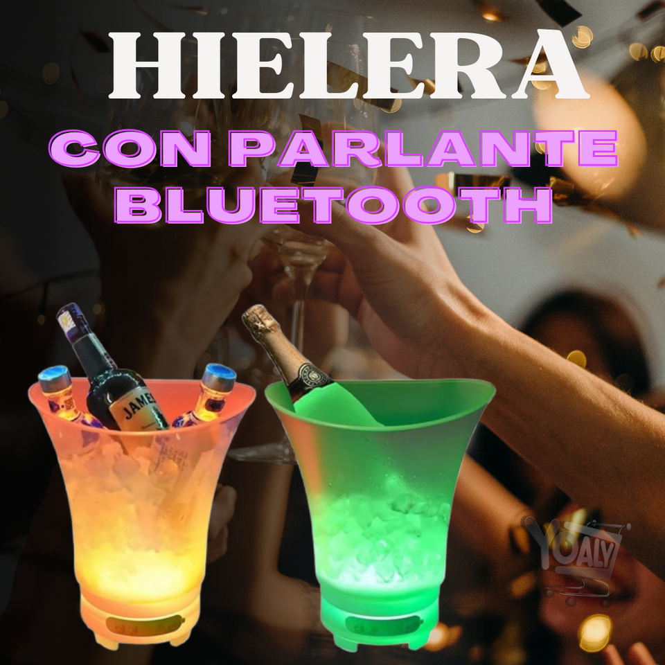 HIELERA CON PARLANTE BLUETOOTH